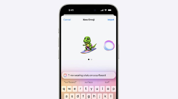 苹果正式推出全新Genmoji表情:可自由定制表情包